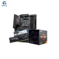 技嘉B550 AORUS ELITE+锐龙5 3600X CPU+金士顿Fury2666 8G+A2000/250GB