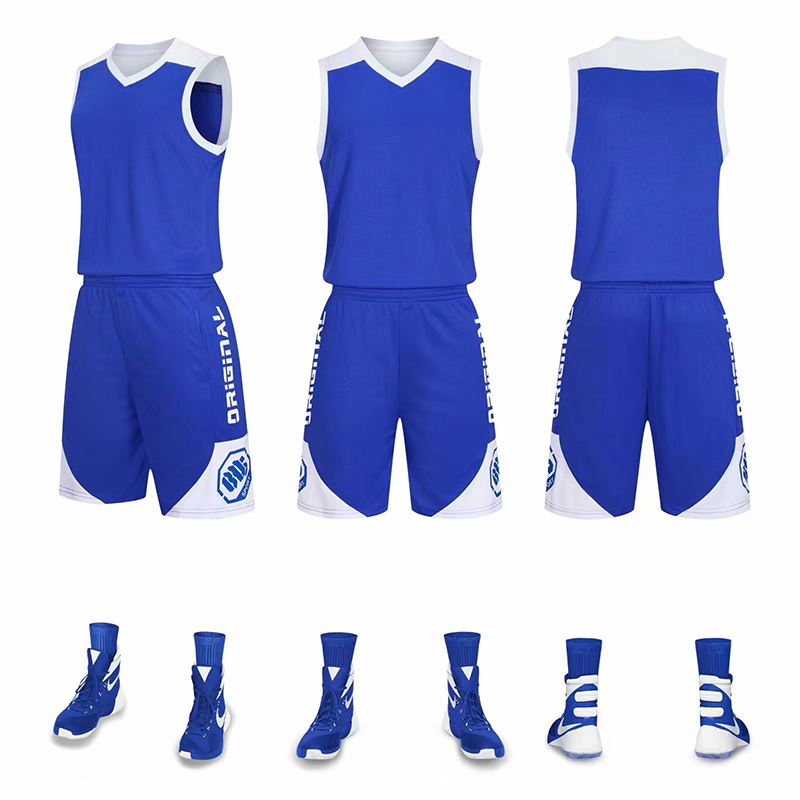 三恒篮球服组队比赛服套装训练服款式多样字样可按需定果绿宝石蓝选码