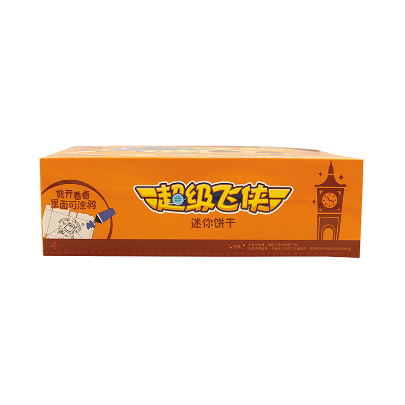 超级飞侠迷你饼干巧克力味120g