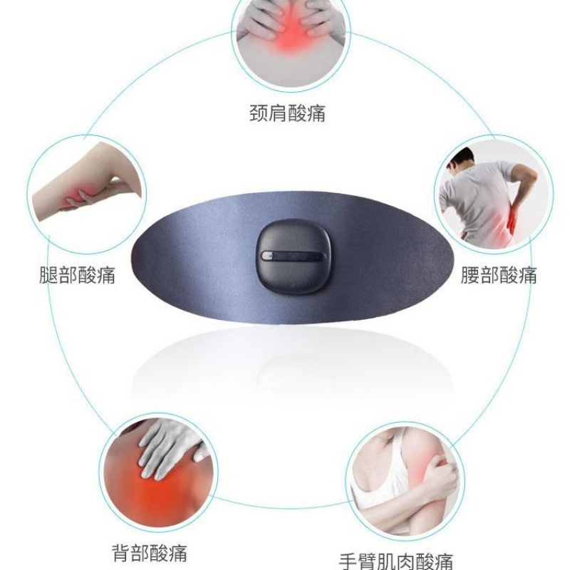 [酸痛]颈肩腰部按摩器颈椎按摩仪多功能多模式全身按摩枕 男神版[深海蓝] 全身按摩款[进口机芯]十倍力度