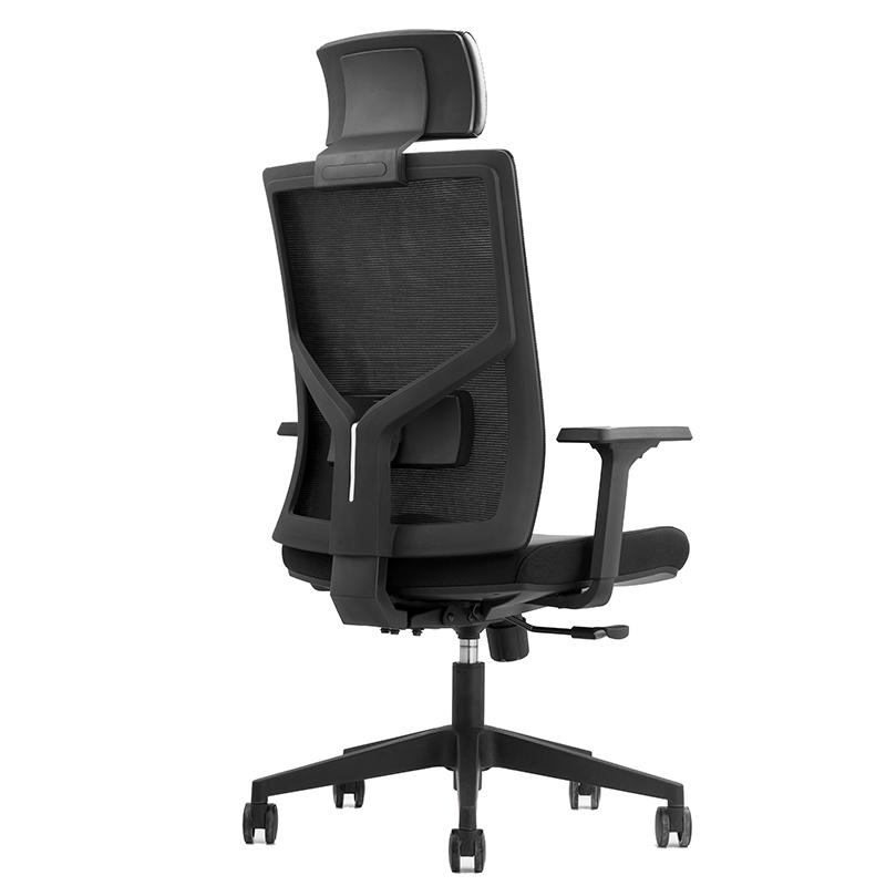 臻远 ZY-7446办公椅高背网椅学习椅书房座椅职员椅转椅高清大图