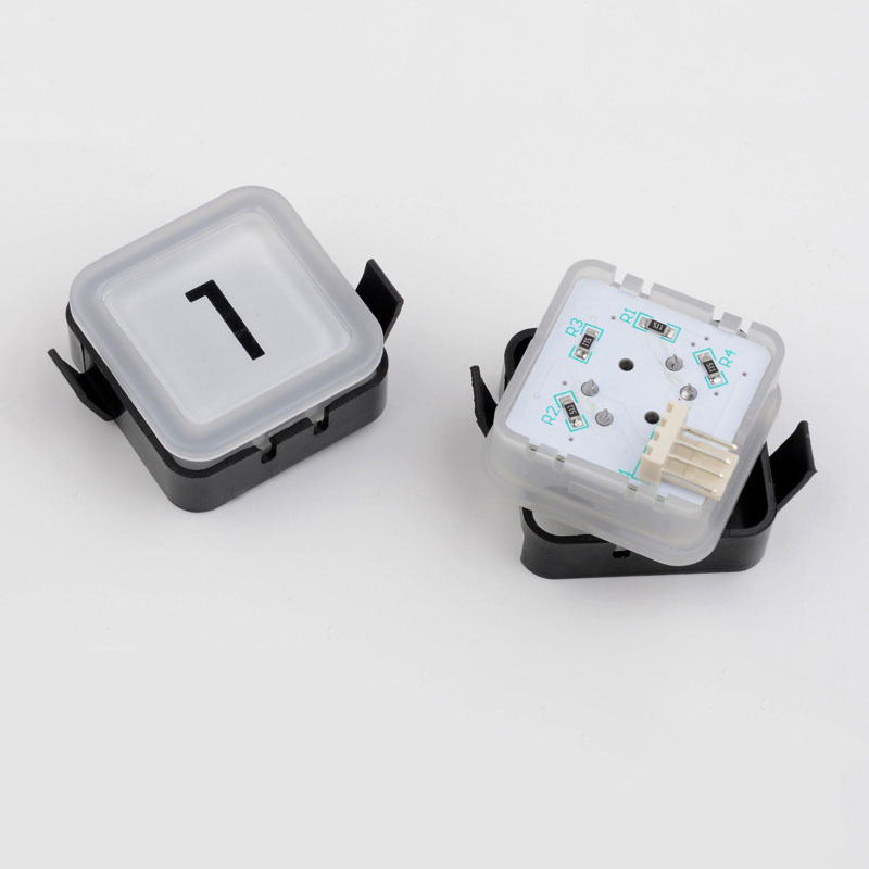 全新otis电梯按钮 西子奥的斯bs34c按钮 bs34c按钮电梯配件 按钮黑色