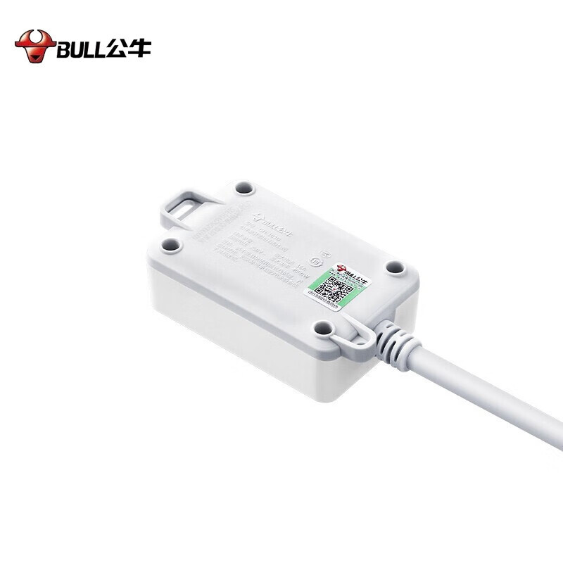 公牛(BULL)GN-103D 大功率16A空调插座 拖线板 1位无控 全长3米 送10A头