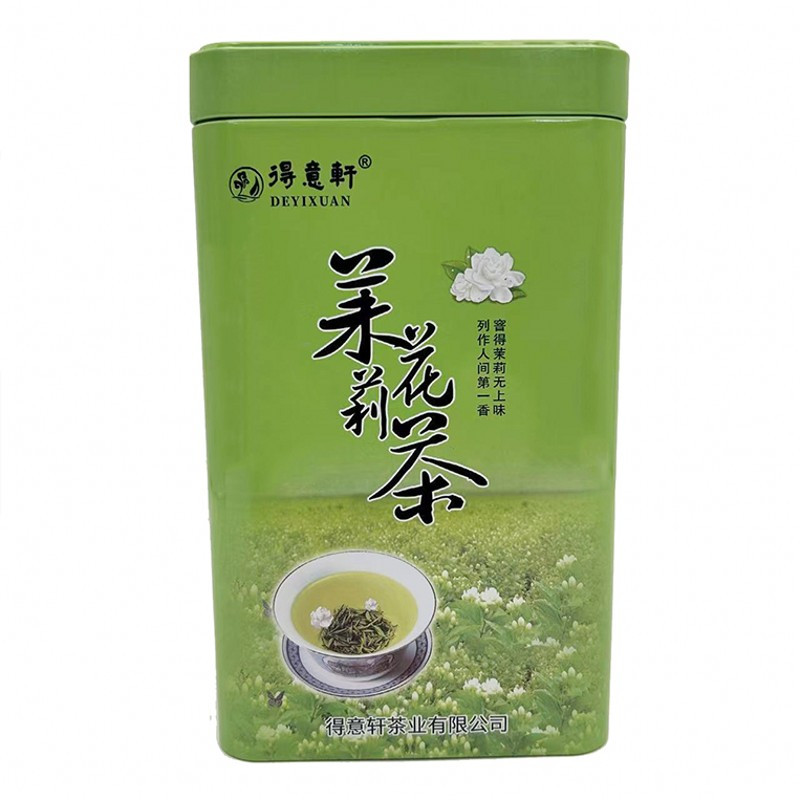 得意轩 新茶 茉莉花茶 大白毫 200g 罐
