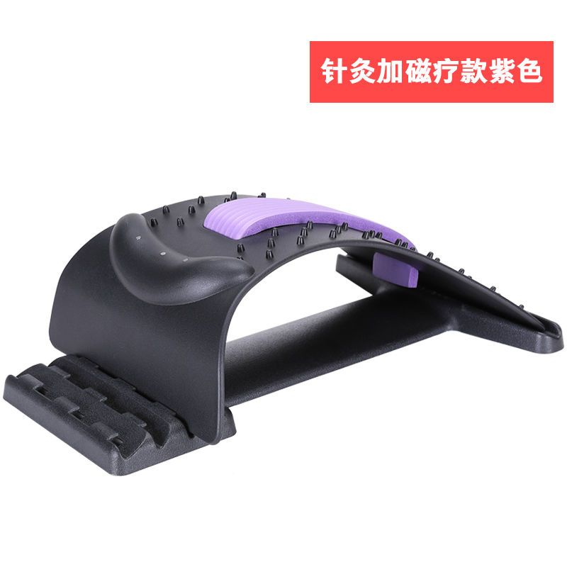 多款任选 颈椎按摩器牵引器颈椎枕腰椎矫正器腰椎间盘突出仪 115(颈椎)针灸款黑蓝色