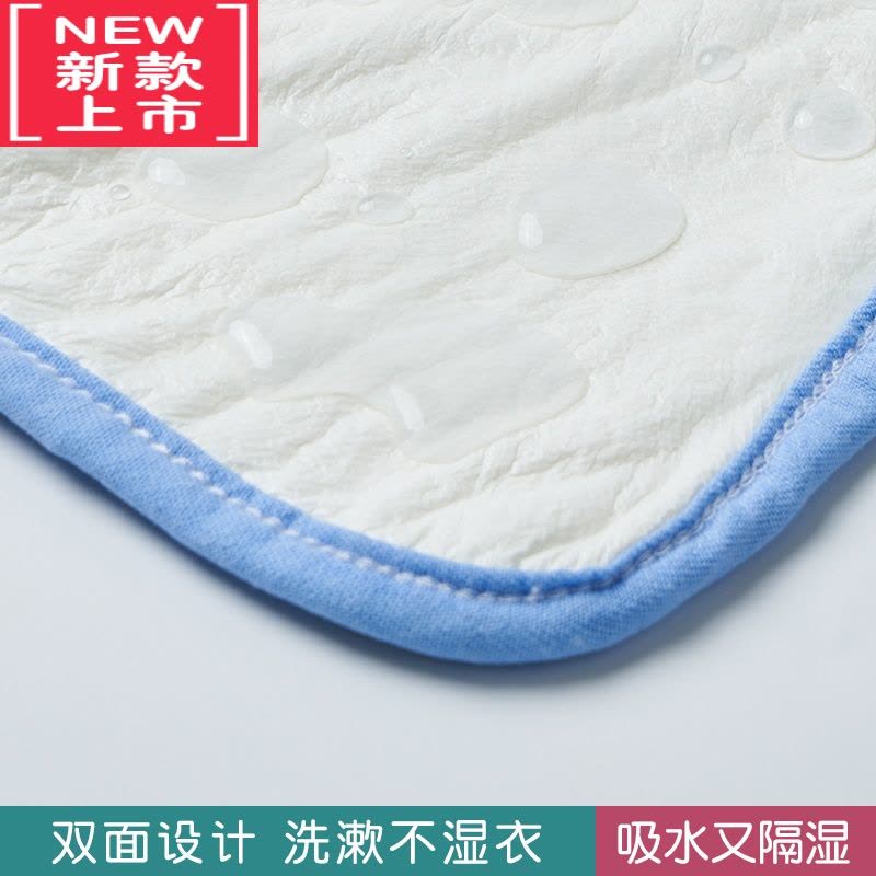 可莉允儿童洗漱巾婴儿毛巾防水围嘴刷牙擦脸漱口水巾不湿衣宝宝洗脸围兜图片