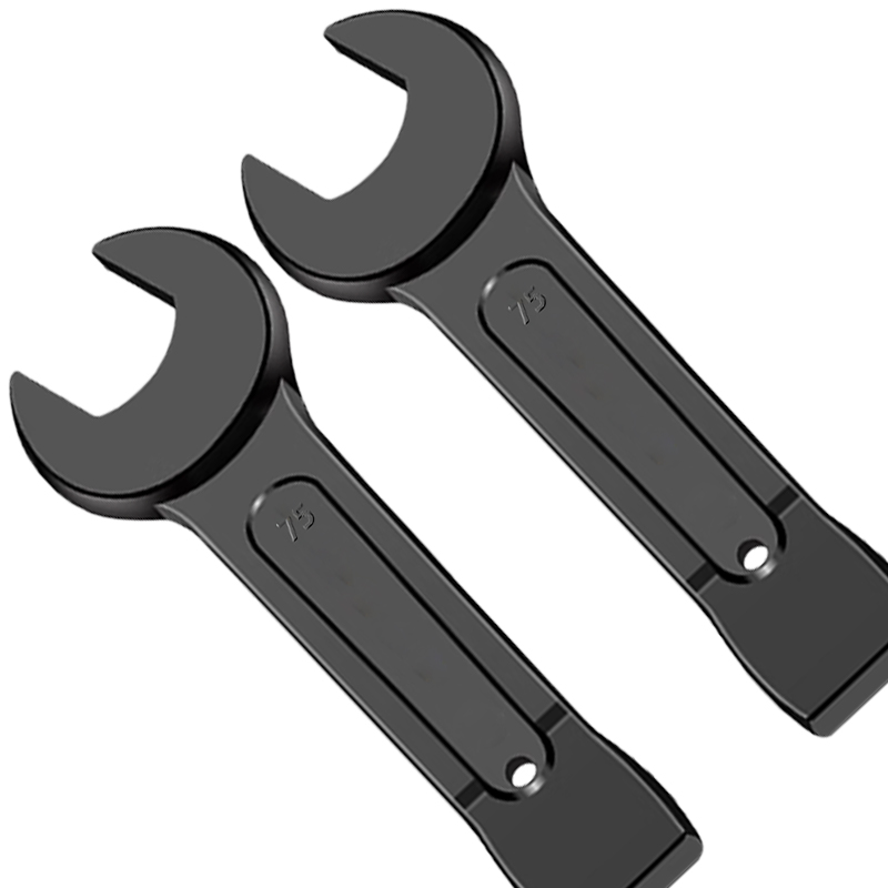 立伟铁牛敲击呆扳手75mm/把高清大图