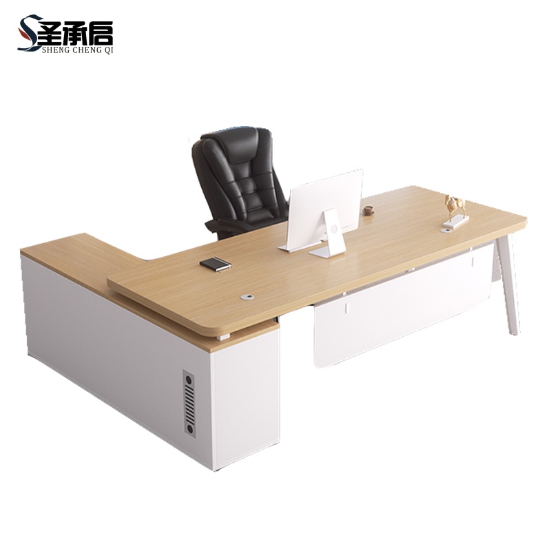 圣承启 班台桌 1.2m带椅张