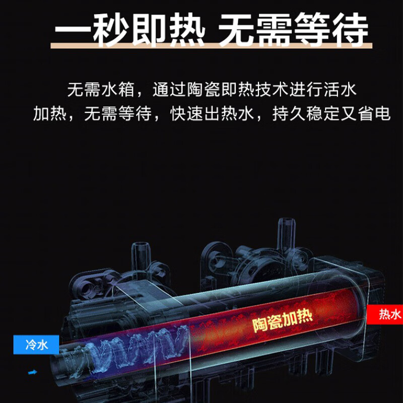 海尔智能马桶盖DF-41U即热烘干夜灯U型马桶专配高清大图