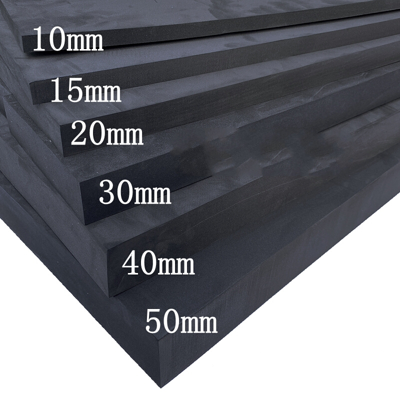 色匠泡棉板材黑色eva材料泡沫板包装内衬适配800600600定制