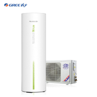 格力(GREE)空气能热水器 容量200升 搪瓷内胆常温分体式家用热水器 适用4人以上
