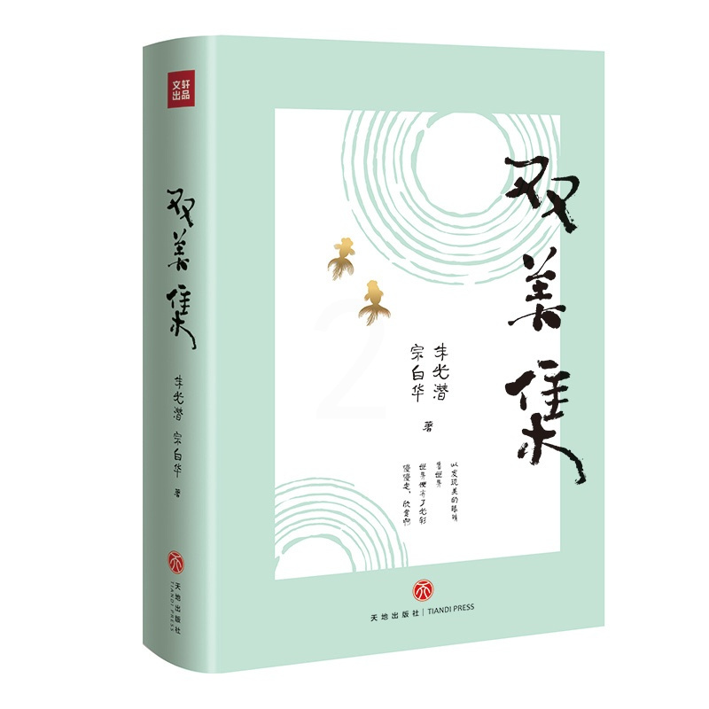 [正版]双美集 美学双峰朱光潜、宗白华合集 文学作品集 美学 当代文学 图文并茂 中国美学的经典之作书籍阅读书 天地出版