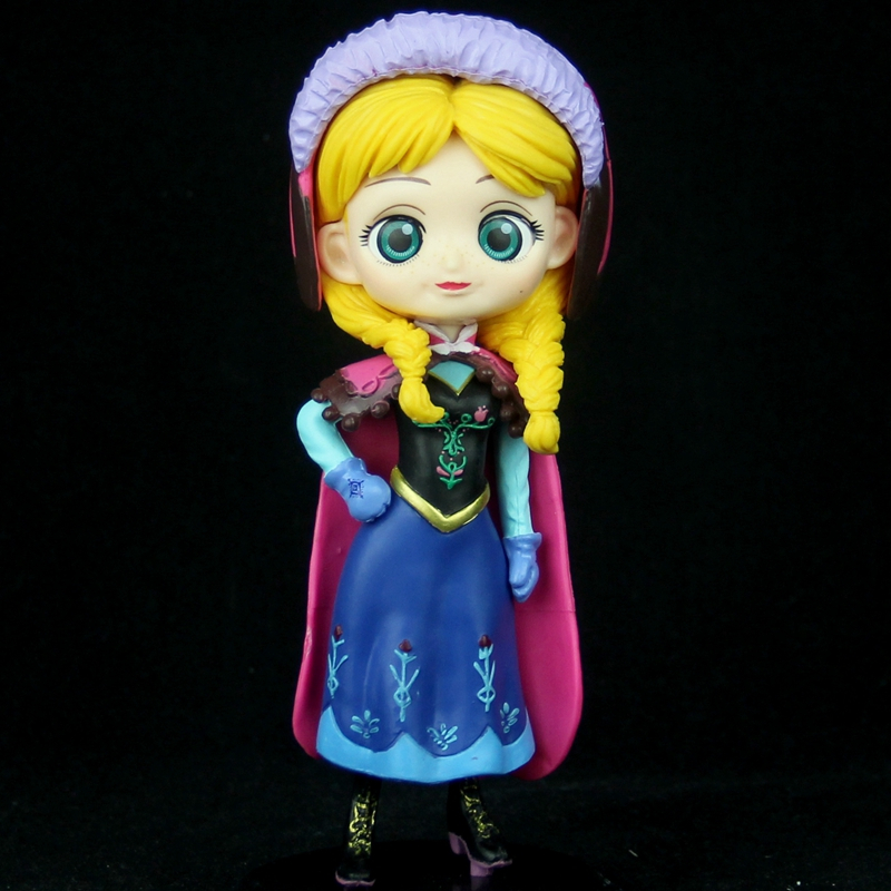 q版婚纱灰姑娘美人鱼贝尔茉莉公主摆件 生日蛋糕情景装饰烘焙玩偶 盒