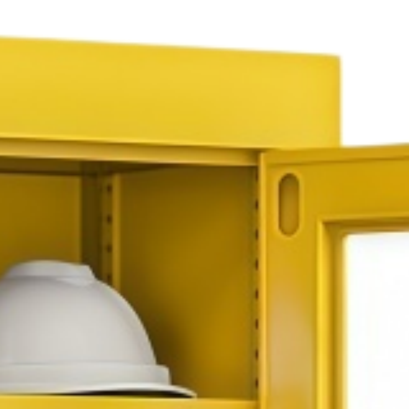 乐琪艺安全帽存放柜冷轧钢台高清大图