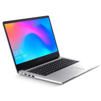 小米(MI)RedmiBook14英寸增强版轻薄本全新十代笔记本电脑(i7-10510U 8G 512GSSD MX250 2G独显) 手环疾速解锁 游戏 win10 月光银