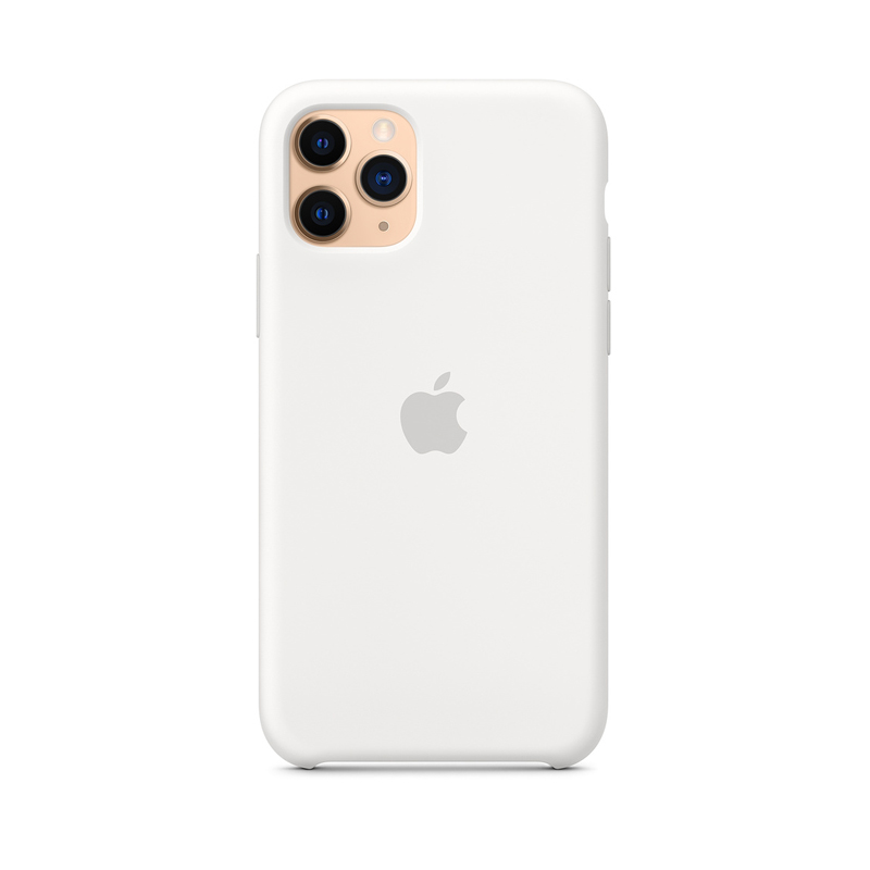 Apple iPhone 11 Pro Max 硅胶套 白高清大图