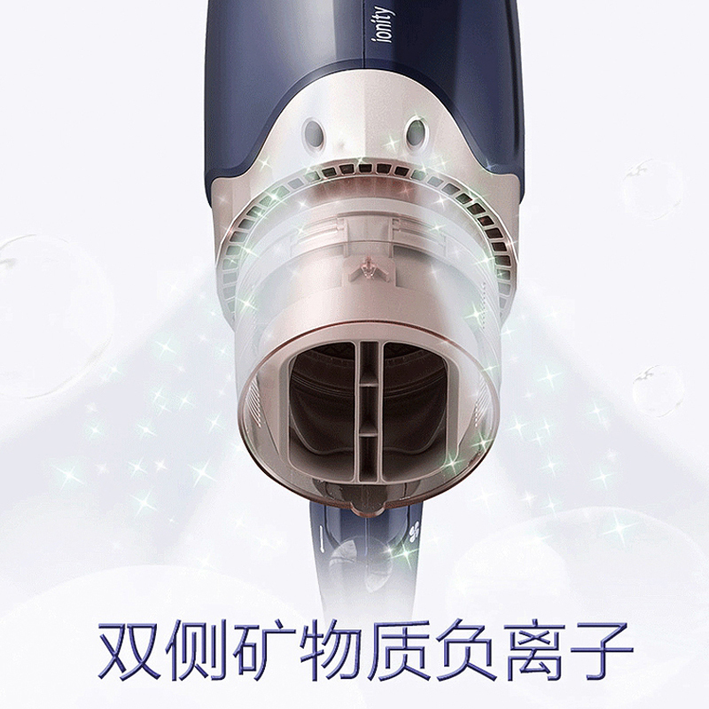 松下(Panasonic)电吹风 EH-NE62 吹风机 双侧负离子 家用风筒 1700W 大功率 恒温护发 冷热双出风