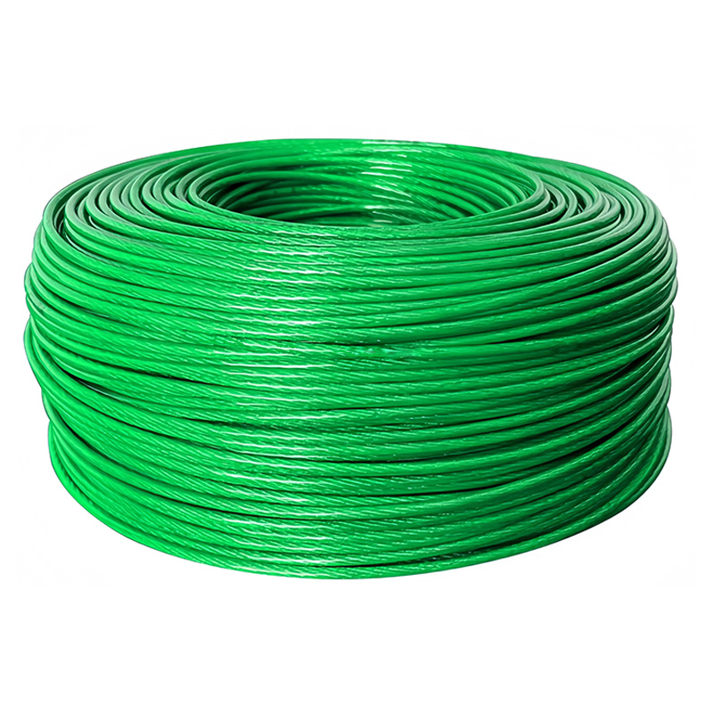 冠谦包塑钢丝绳直径4mm卷高清大图