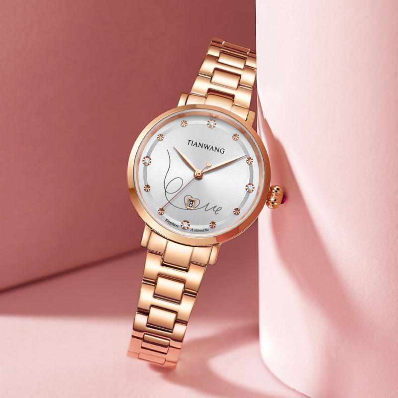 天王表新品轻奢机械表女表女神生日礼物送礼时尚潮流手表女51197
