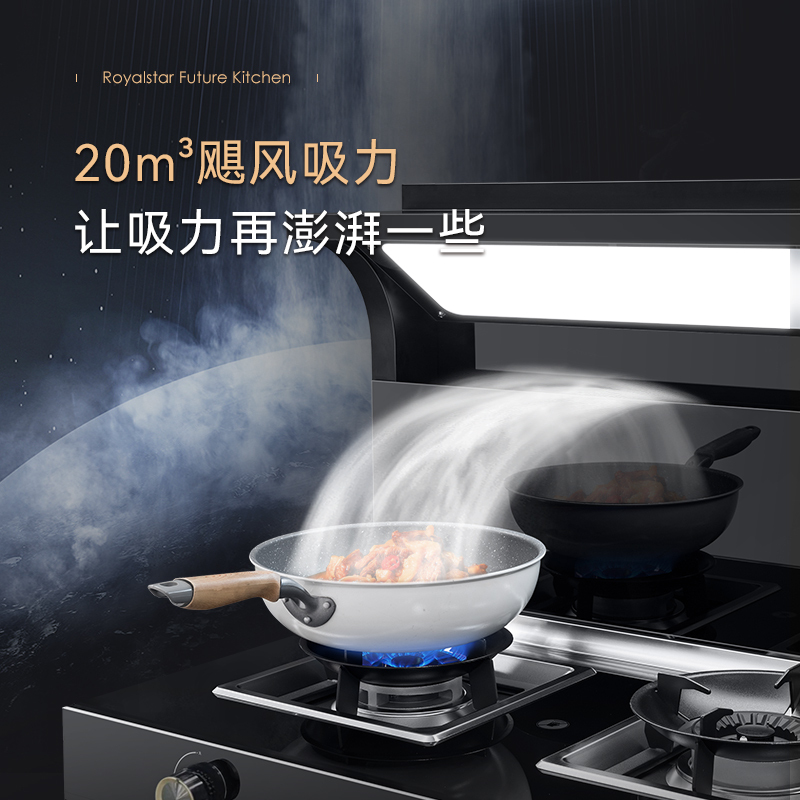 荣事达(Royalstar)JJZT-9651A变频集成灶天然气1050mm超声波康美迪洗碗机集成水槽一体套装