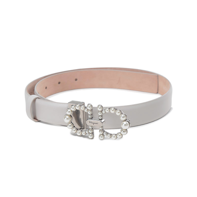 salvatoreferragamo菲拉格慕情人节礼物女士牛皮板扣式皮带腰带230054
