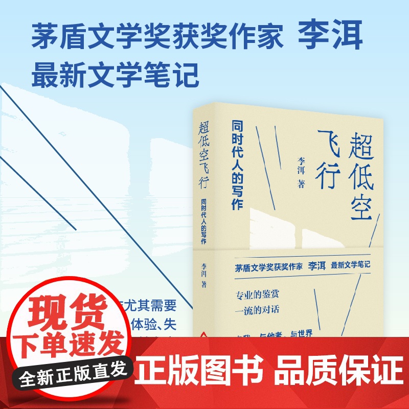 超低空飞行:同时代人的写作(李洱最*新文学笔记 专业的鉴赏 一*流的对话 自我,与他者,与世界,一起在场)高清大图