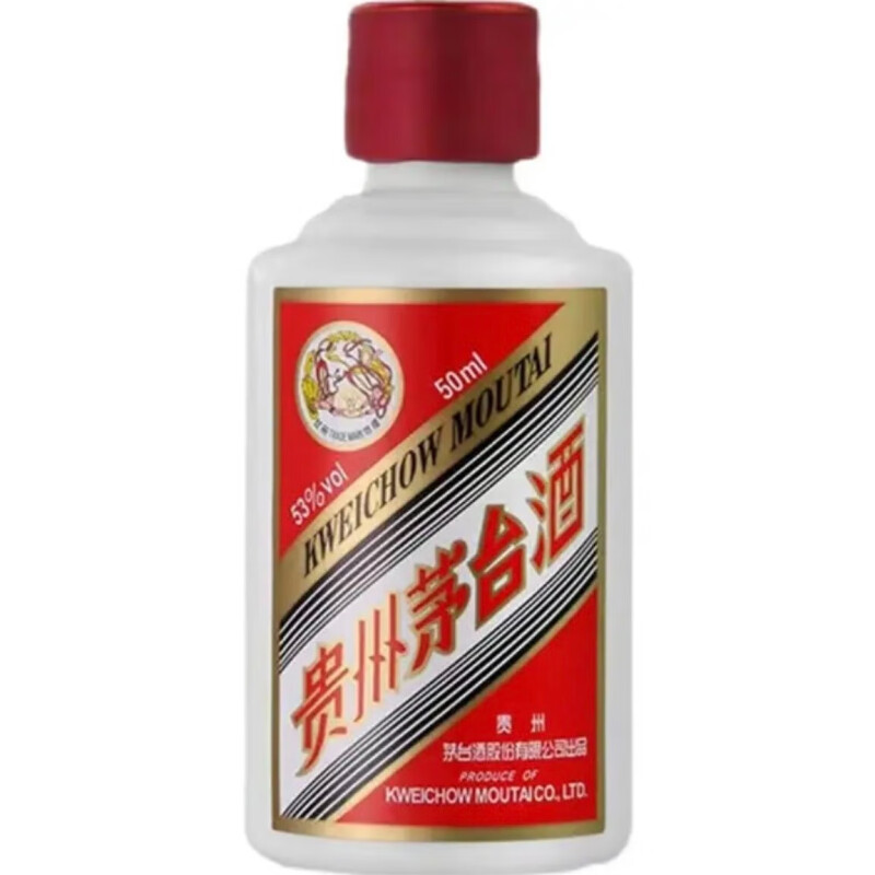 飞天茅台 53度 酱香型白酒 50ml 单瓶高清大图