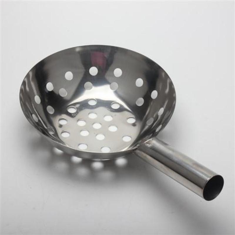 漏鱼漏勺不锈钢疙瘩汤漏瓢搅团马勺凉虾鱼凉粉面鱼鱼多用浆水鱼漏 鱼