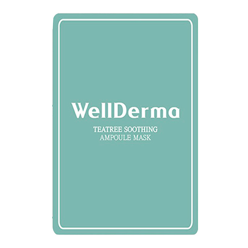 梦蜗 WELLDERMA 茶树控油营养面膜10片/盒茶露面膜娜扎同款