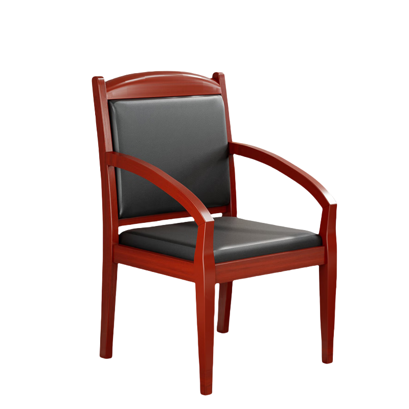 铭思达会议椅实木把高清大图
