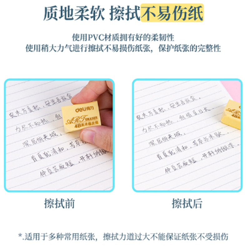 得力 7540 橡皮擦