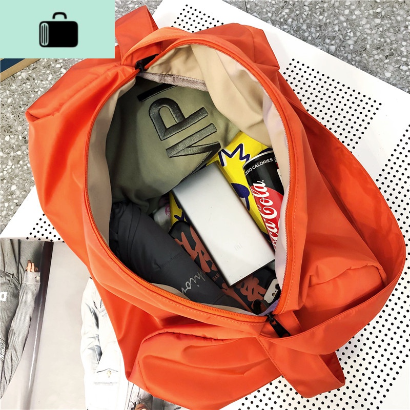 包包女2020新款韩版时尚百搭尼龙布包女单肩背包休闲大学生斜挎包NEW LAKE女士双肩包高清大图