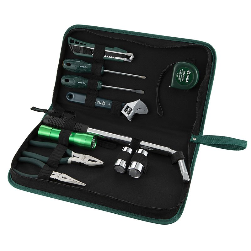世达(SATA)11件司机随车工具组套 维修组套 手动工具套装 06011 1套