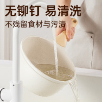 炊大皇小奶锅陶瓷不粘蒸锅婴儿宝宝辅食锅煎煮炒汤锅一人食大容量