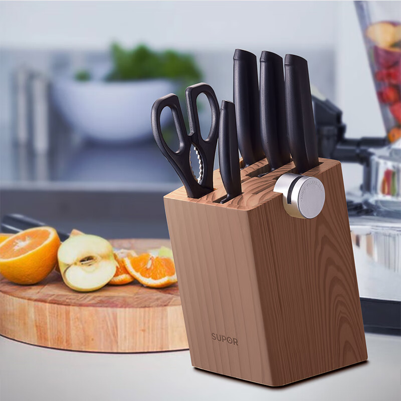 苏泊尔尖锋系列七件套TK1520Q高效切割耐用锋利安全把手稳固舒适高清大图