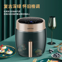 苏宁宜品 空气炸锅 熔岩1触控款4.5L大容量智能无油多功能全自动薯条机K3502Y(SNYP-ZG4L-P01)