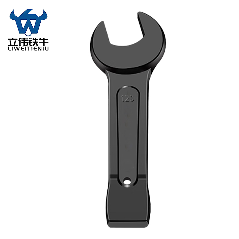 立伟铁牛敲击呆扳手120mm/把高清大图