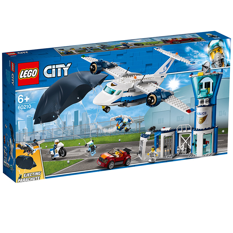 LEGO 乐高 City城市系列 空中特警基地60210 积木玩具高清大图