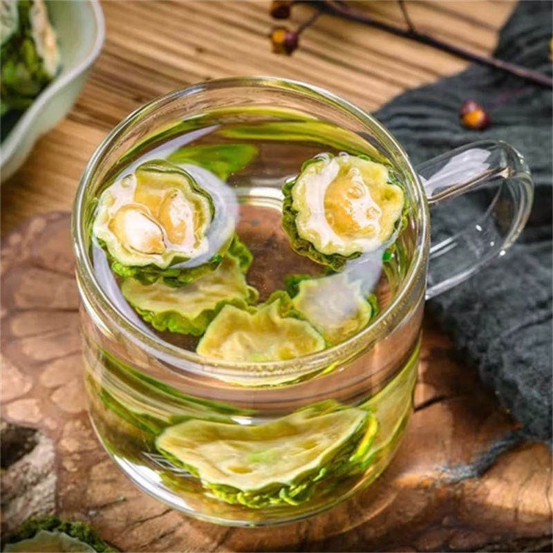 苦瓜茶正品苦瓜片干新货泡水泡茶原味苦瓜干片茶可搭冬瓜桑叶茶9260高清大图