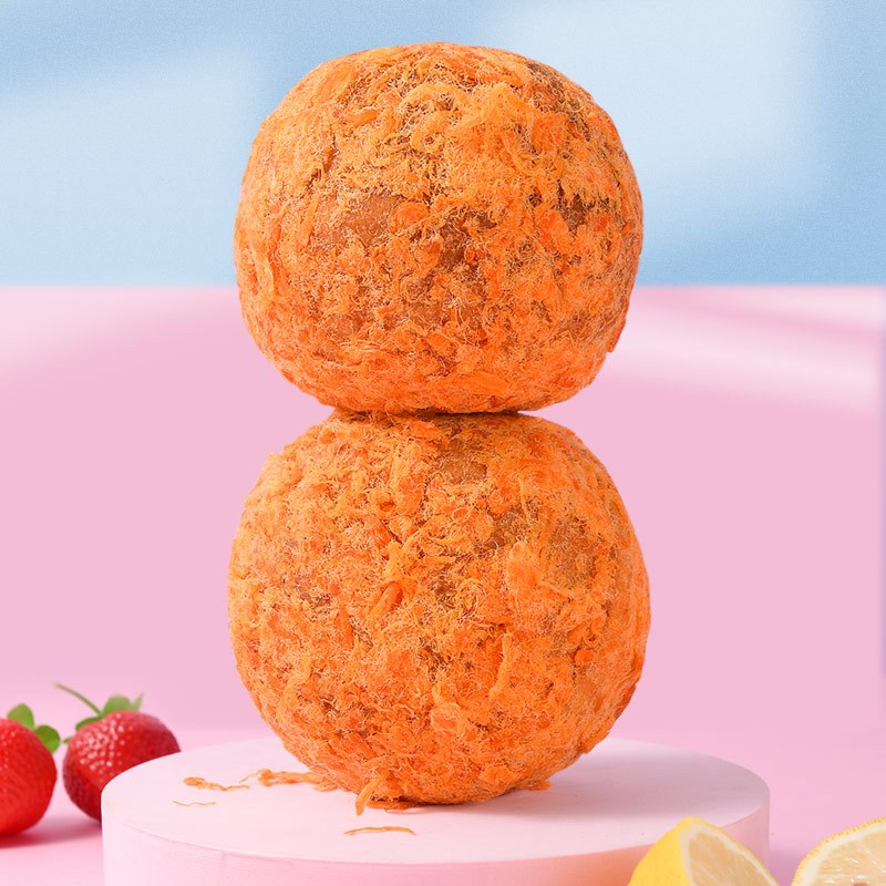 [糕点小哥]手作肉松球面包整箱500g 营养早餐蛋糕面包 代餐饱腹 儿童早餐办公室零食品500g/整箱