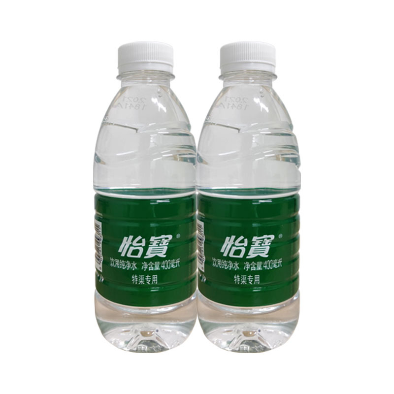 怡寳 纯净水饮用水 400ml*24瓶 单箱装