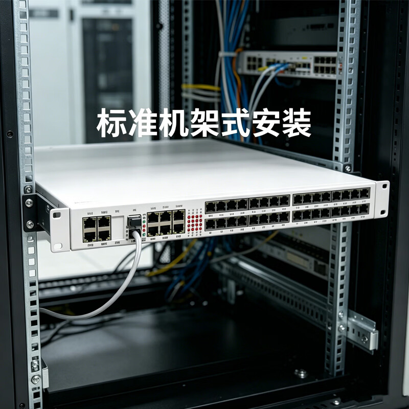 光御星洲 GY-16E124F16P16C综合多业务光端机 16电话+16磁石+16E1+2千兆+4百兆物理隔离单纤1对高清大图