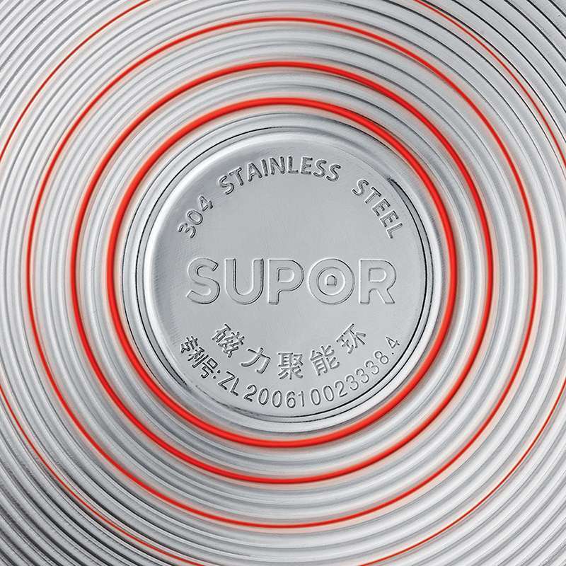 苏泊尔(SUPOR)304不锈钢三层蒸锅加厚蒸煮锅聚能环复底蒸笼30cm锅具炊具电磁炉燃气灶煤气灶通用SZ30E1