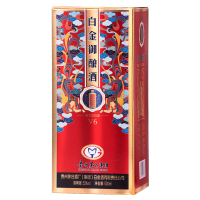 贵州茅台集团 53° 白金御酿酒V6 酱香型 白酒 500ml*6 整箱装