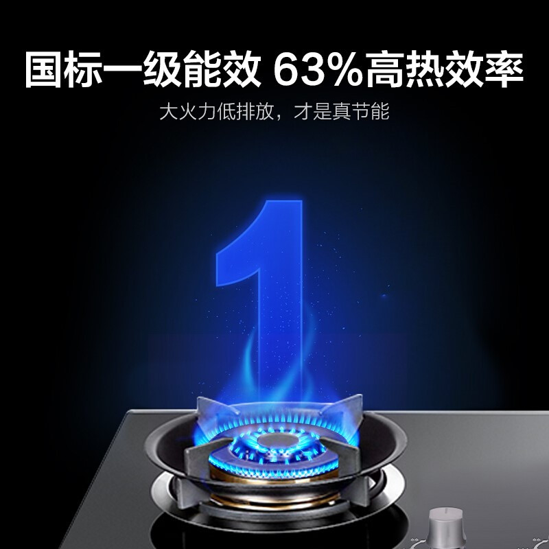 樱花 防爆玻璃燃气灶双灶5.2KW大火力煤气灶台嵌两用易清洁高效直火 5.0KW大火力[液化气]