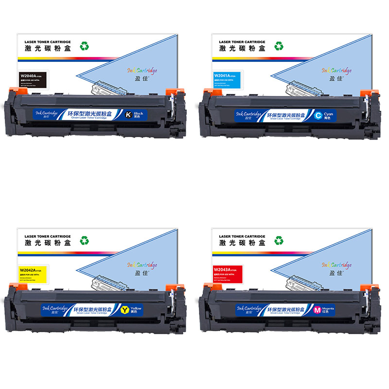盈佳YJ W2040A(416A)四色套装硒鼓 带芯片 适用M454nw/dn/dw/M479dw/fnw/fdw高清大图