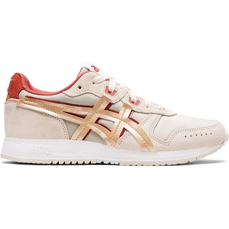 亚瑟士(ASICS)女士跑步鞋轻便舒适网布拼接复古休闲运动鞋高清大图