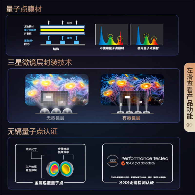 三星(SAMSUNG)85QN90F 85英寸Neo Mini LED电视 超薄4K大屏 QA85QN90FAJXXZ