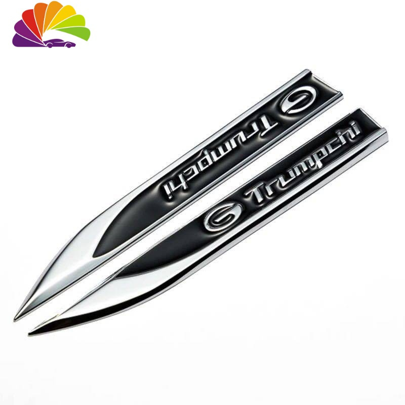 gs4 gs8 ga8 gs5专用叶子板车贴汽车改装饰车标贴 传祺刀锋黑色一对