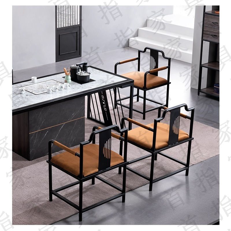 首指（SZ）新中式茶桌椅/茶台/WG-2187-2高清大图